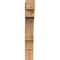 Ekena Millwork Balboa Block Smooth Bracket, Western Red Cedar, 3 1/2"W x 16"D x 24"H BKT04X16X24BOA05SWR - alternate 3